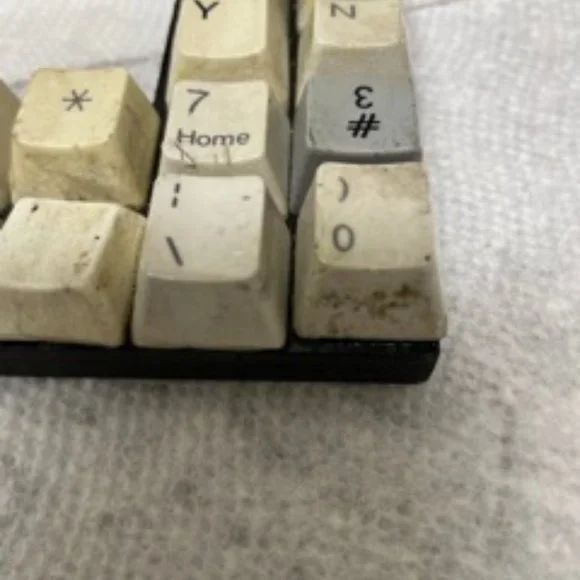 Upcycled Computer Keyboard Keys Frame - Picture 13 of 14